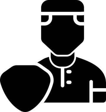 user icon, vector illustration simple design