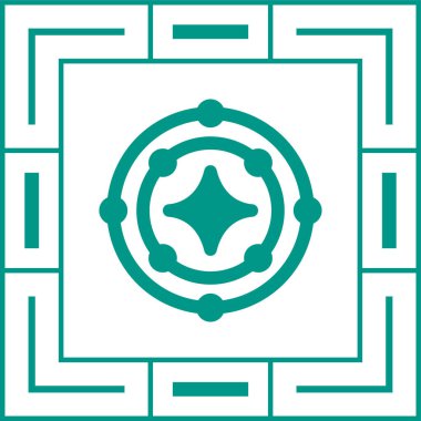 Yıldız simgesinin vektör illüstrasyonu