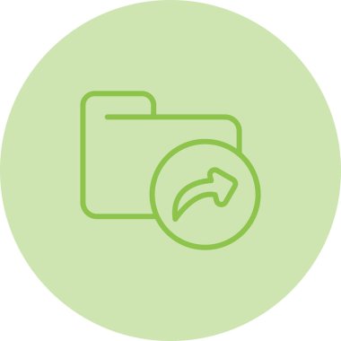 dizin web simgesi, basit vektör illüstrasyonu