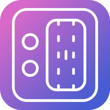 Ağ Eklenmiş Depolama Vektörü Simgesi Beyaz Arkaplanda İzole Edildi 