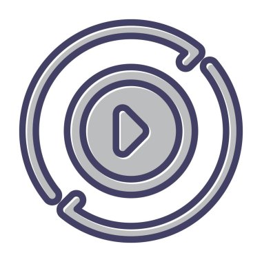 Web simgesi, vektör illüstrasyonu işleniyor             