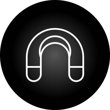 Şişirilebilir Seyahat yastık simgesi, vektör illüstrasyonu