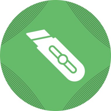 Kağıt Kesicisi web simgesi, basit vektör illüstrasyonu