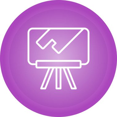 Yuvarlanmış Gazete. Web simgesi vektör illüstrasyonu