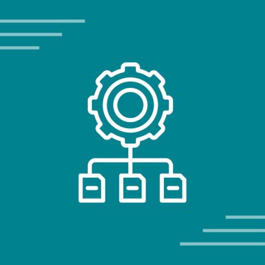 Belgeler. Web simgesi basit illüstrasyon