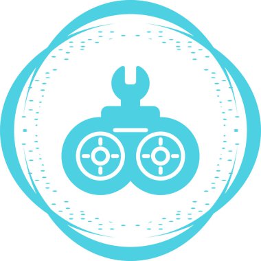 Web simgesi vektör illüstrasyonunu onar