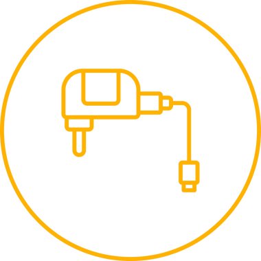 Cihaz. Web simgesi basit illüstrasyon