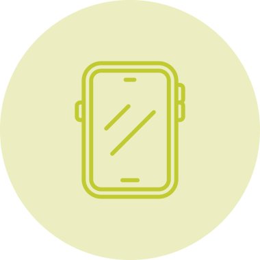 akıllı telefon web simgesi vektör çizimi