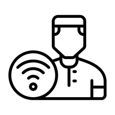 user icon, vector illustration simple design