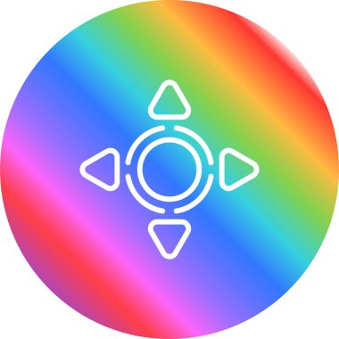 Beyaz arkaplanda izole edilmiş konum web simgesi 