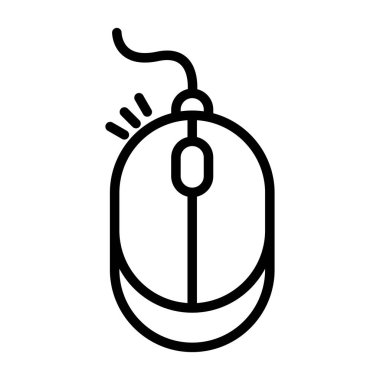 Sağ tıklama vektör illüstrasyonlu fare simgesi