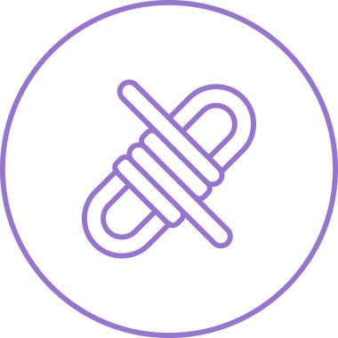 Paraşüt. Web simgesi basit illüstrasyon