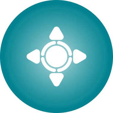 Beyaz arkaplanda izole edilmiş konum web simgesi 