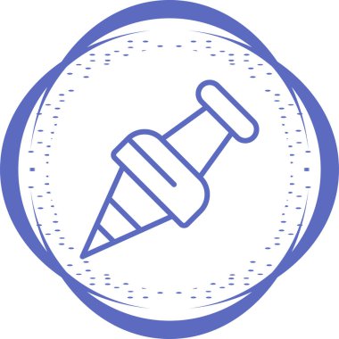 itme simgesi vektör illüstrasyonu