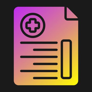 Belgeler. Web simgesi basit illüstrasyon