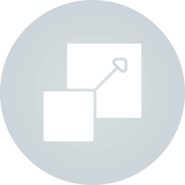 Uygulamalar ve web siteleri için ölçeklenebilirlik veya ölçeklenebilir sistem çizgisi resim vektörü simgesi