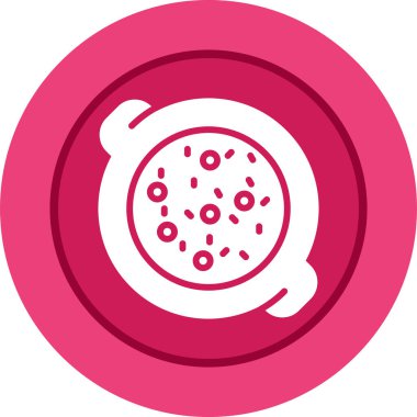 Güveç. Web simgesi basit illüstrasyon