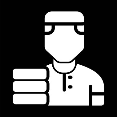 user icon, vector illustration simple design