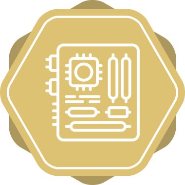 Ana kart web simgesi vektör illüstrasyonu