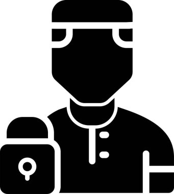 user icon, vector illustration simple design