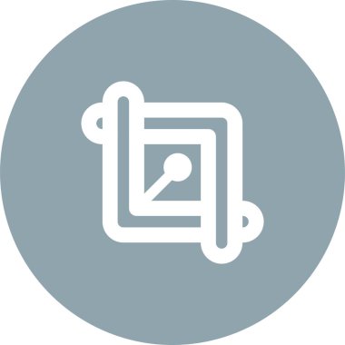 Ekin. Web simgesi basit illüstrasyon