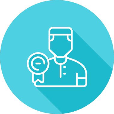 user icon, vector illustration simple design