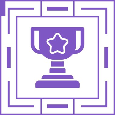 Ganimet web simgesi basit illüstrasyon 