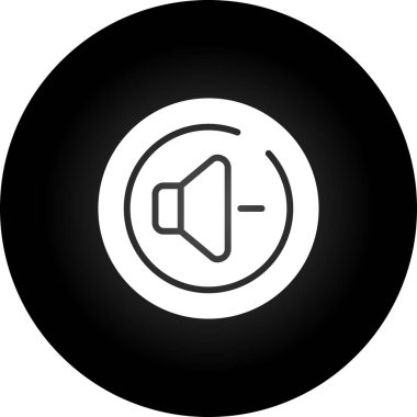 Ses hoparlörü web illüstrasyonu