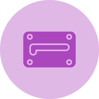 SATA kablo simgesinin web illüstrasyonu