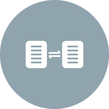 belge dosyaları ikon vektör illüstrasyonunu paylaşıyor 