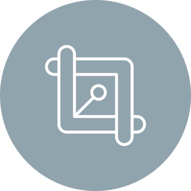 Ekin. Web simgesi basit illüstrasyon