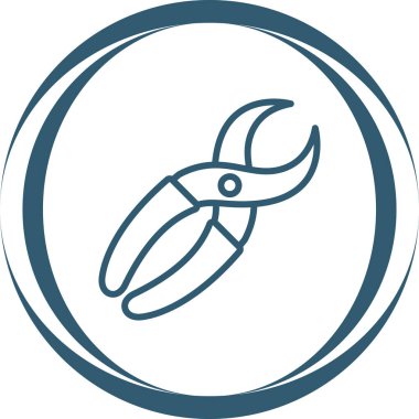 Uç Uç simgesinin vektör illüstrasyonu