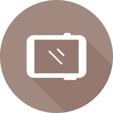 Tablet modern simgesinin vektör illüstrasyonu