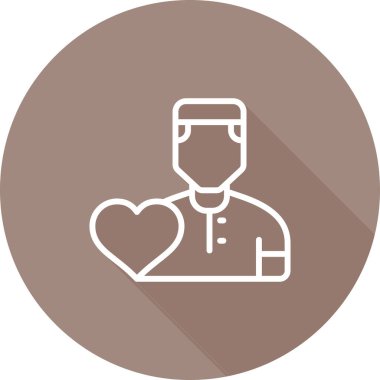 user icon, vector illustration simple design