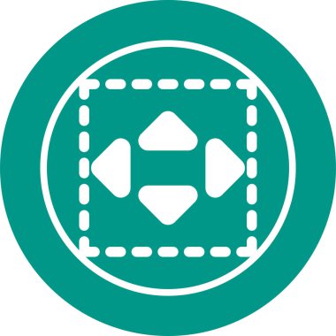 İmleç modern simgesinin vektör illüstrasyonu