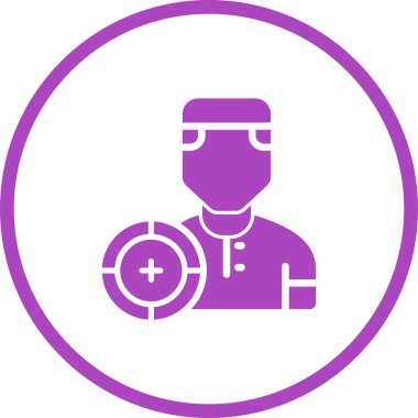 user icon, vector illustration simple design