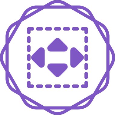 İmleç modern simgesinin vektör illüstrasyonu