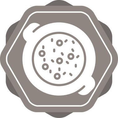 Güveç. Web simgesi basit illüstrasyon