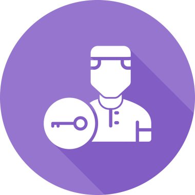 user icon, vector illustration simple design