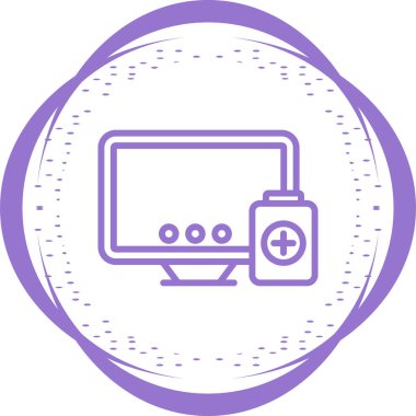 Bakım. Web simgesi basit tasarım