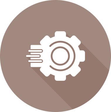 Beyaz arkaplanda hızlı yanıt simgesi izole edildi 