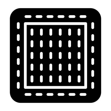 Ana kart web simgesi vektör illüstrasyonu