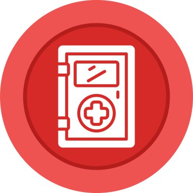 Kapı simgesinin vektör illüstrasyonu