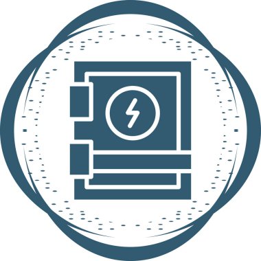 Elektrik Panelinin vektör illüstrasyonu