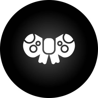 kurdeleli yay simgesi, web illüstrasyonu