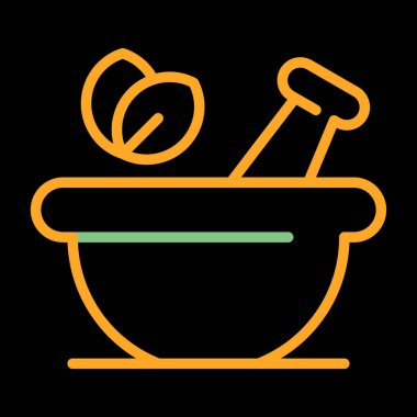 Bitkisel İlaç ikonu, Pestle ve havan topu