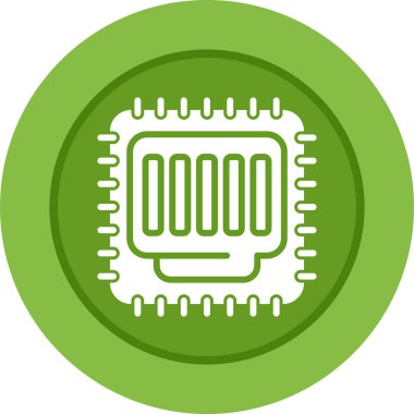 Ethernet web simgesinin vektör illüstrasyonu