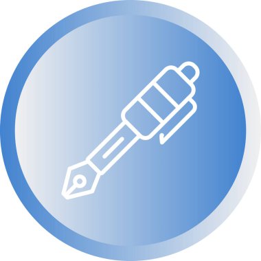  Dolma kalem simge vektör çizim