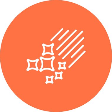 Yıldız simgelerinin vektör illüstrasyonu