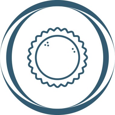 Güneş. Web simgesi basit illüstrasyon